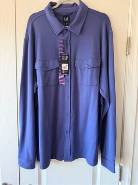 Gap Buttoned Down Shacket Shirt